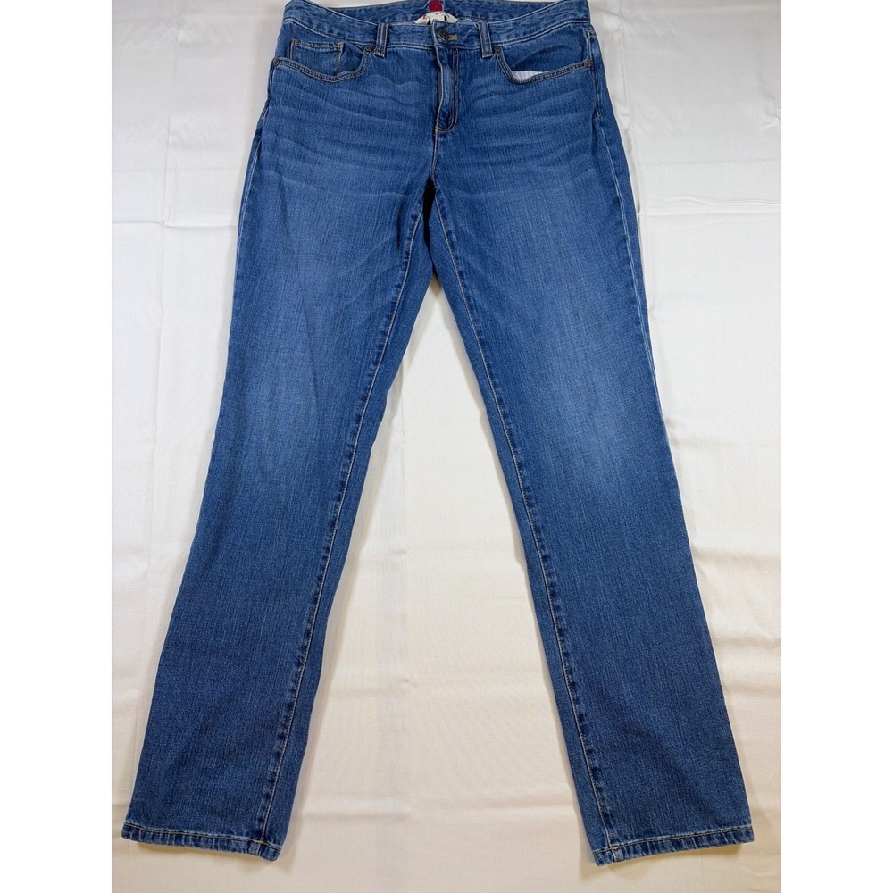Brooks Brothers Red Fleece Womens Straight Leg Jeans Blue Denim Size 6